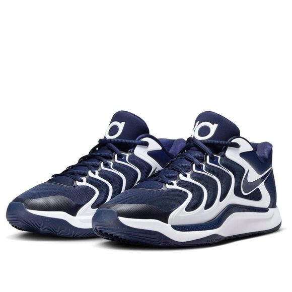 Size 10 Nike KD 17 TB College Navy White Mens Basketball Shoes FV1307-400 main image 4